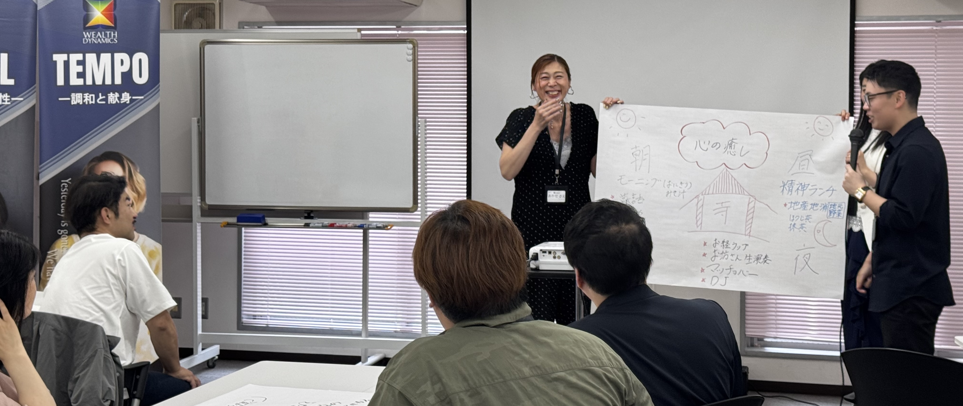 プロファイル別ワークの様子